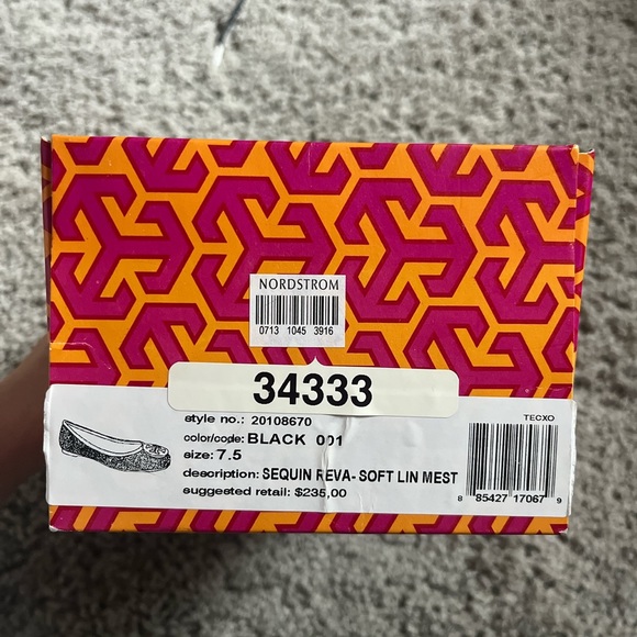 TORY BURCH FLATS - SIZE 7.5 - Picture 2 of 3